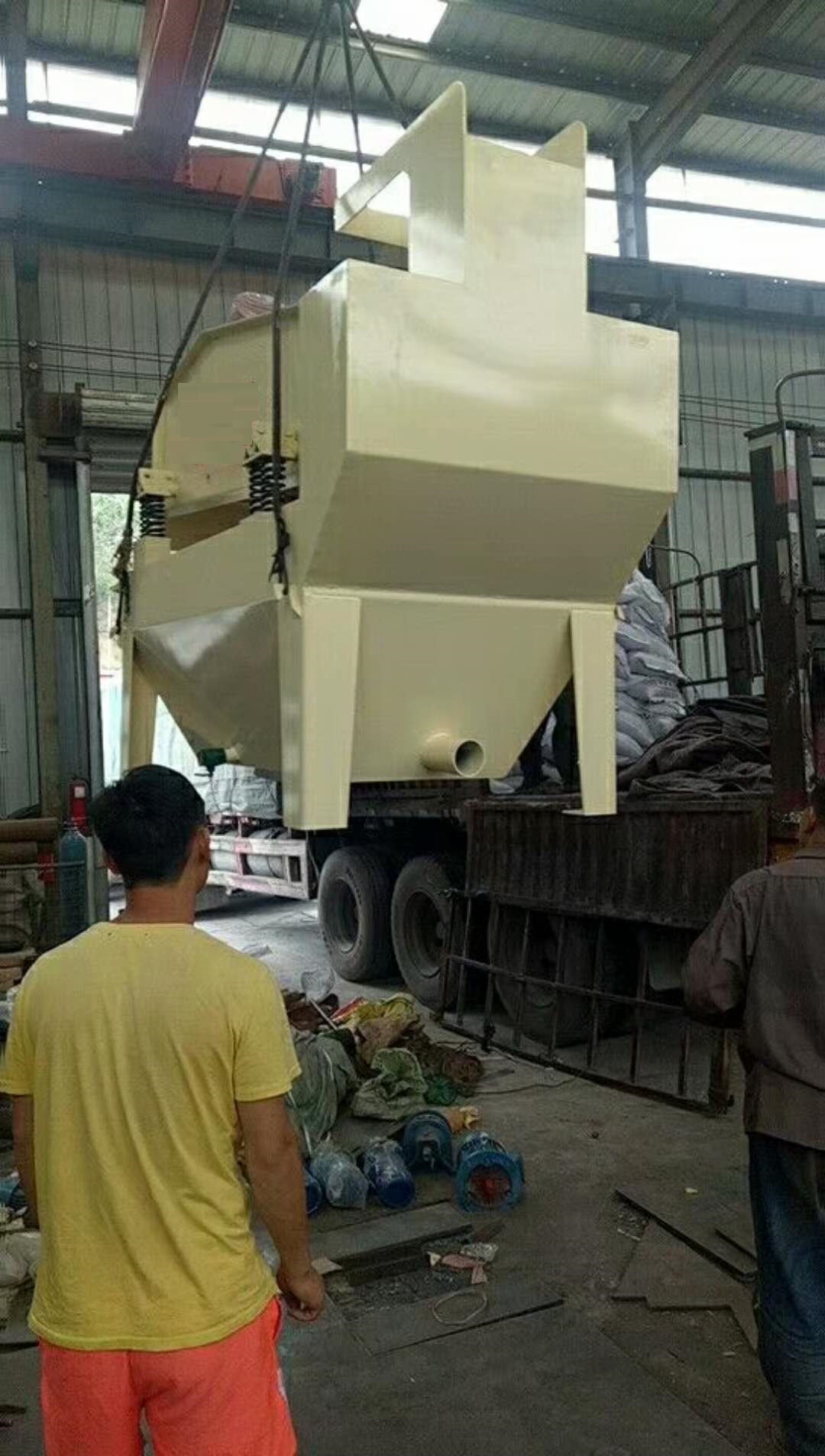 發(fā)往甘肅白銀350細砂回收機